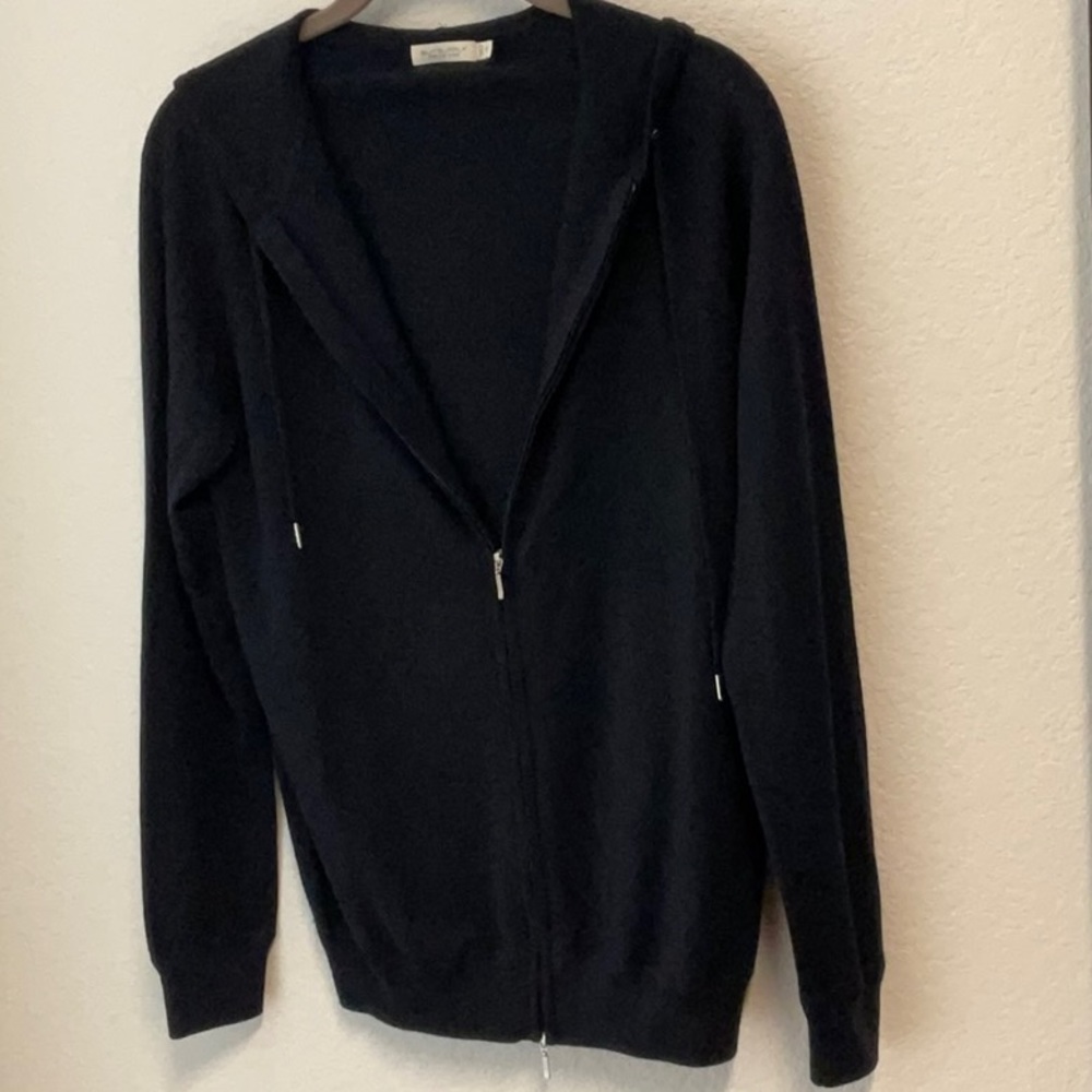 SuitSupply Men’s Merino Wool Hoodie, Size Small